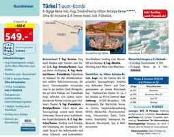 Lidl Reisen Türkei Traum-Kombi Angebot