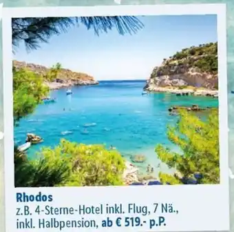 Lidl Reisen Rhodos Angebot