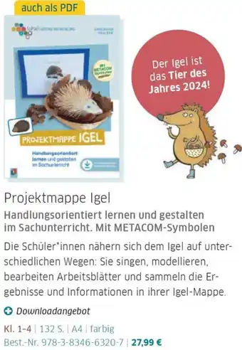 Veritas Projektmappe igel Angebot