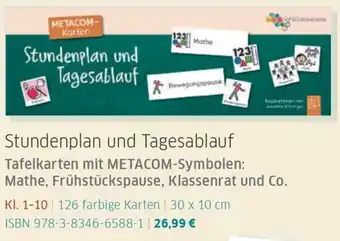 Veritas Stundenplan und Tagesablauf Angebot
