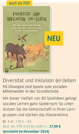 Veritas Diversität und inklusion (er-)leben Angebot