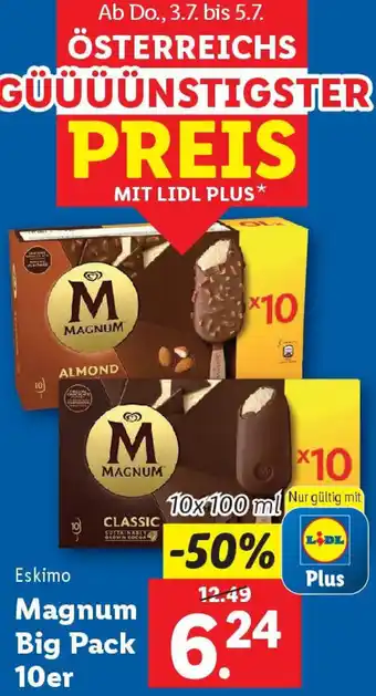 Lidl Eskimo Magnum Big Pack Angebot
