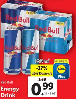 Lidl Red Bull Energy Drink Angebot