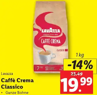 Lidl Lavazza Caffè Crema Classico Angebot