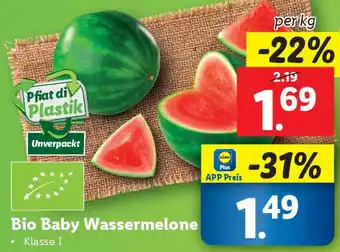 Lidl Bio Baby Wassermelone Angebot