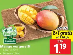 Lidl Mango vorgereift Angebot