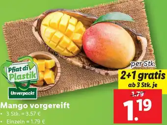 Lidl Mango vorgereift Angebot