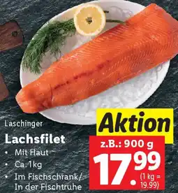 Lidl Laschinger Lachsfilet Angebot