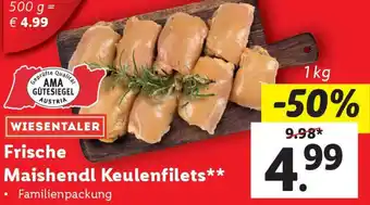 Lidl WIESENTALER Maishendl Keulenfilets Angebot