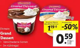 Lidl Ehrmann Grand Dessert Angebot