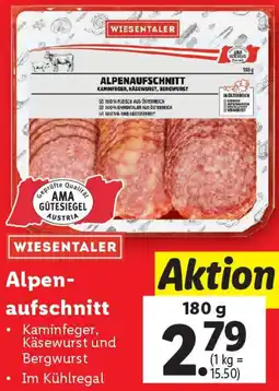 Lidl WIESENTALER Alpen aufschnitt Angebot