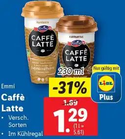 Lidl Emmi Caffè Latte Angebot