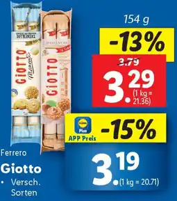 Lidl Ferrero Giotto Angebot