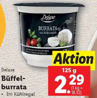 Lidl Deluxe Büffel burrata Angebot