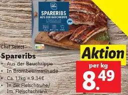 Lidl Chef Select Spareribs Angebot