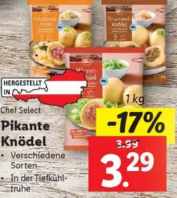 Lidl Chef Select Pikante Knödel Angebot