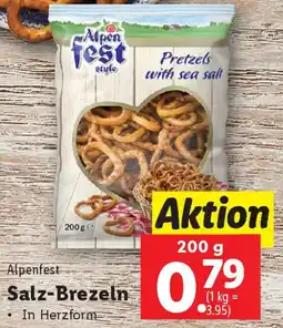 Lidl Alpenfest SalzSalz-Brezeln Brezeln Angebot