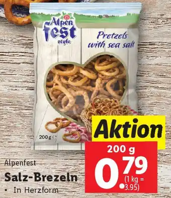 Lidl Alpenfest SalzSalz-Brezeln Brezeln Angebot