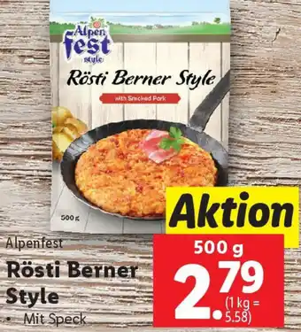 Lidl Alpenfest Rösti Berner Style Angebot