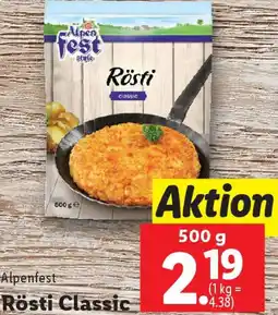 Lidl Alpenfest Rösti Classic Angebot