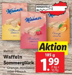Lidl Manner Waffeln Sommerglück Angebot