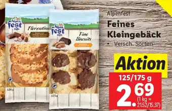 Lidl Alpenfest Feines Kleingebäck Angebot
