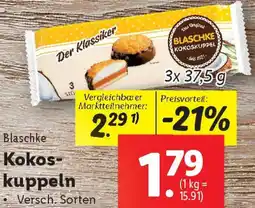 Lidl Blaschke Kokoskuppeln Angebot