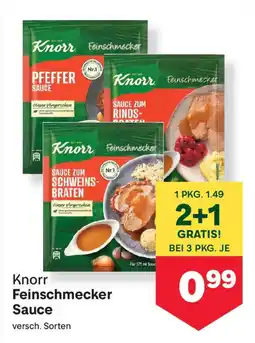 MPreis Knorr Feinschmecker Sauce Angebot