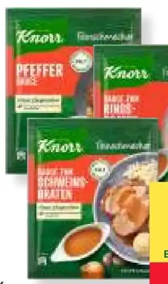 MPreis Knorr Feinschmecker Sauce Angebot