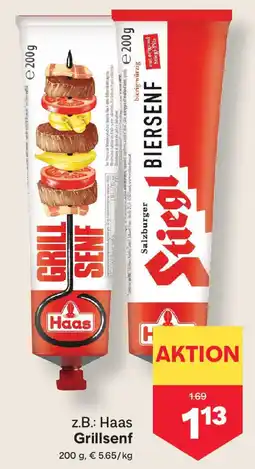 MPreis Haas Grillsenf Angebot