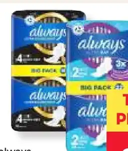 MPreis Always Ultra Binden Angebot