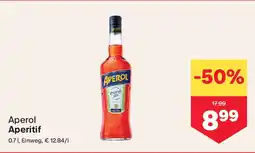 MPreis Aperol Aperitif Angebot