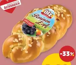 PENNY Ölz Rosinenzopf Angebot