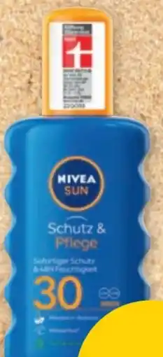 PENNY Nivea Sun Sonnenspray Schutz-Pflege LSF30 Angebot