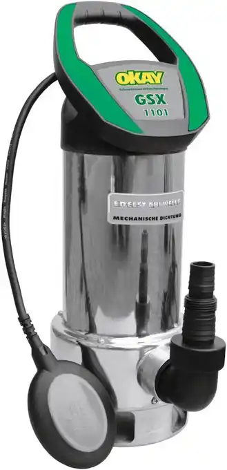 Lagerhaus Okay Schmutzwassertauchpumpe GSX 1101 Angebot