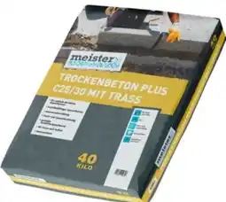 Lagerhaus Meister Trockenbeton Plus C25/30 Angebot