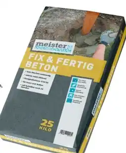 Lagerhaus Meister Fix & Fertig Beton Angebot