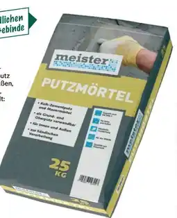 Lagerhaus Meister Putzmörtel Angebot