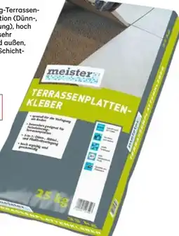 Lagerhaus Meister Terrassenplattenkleber Angebot