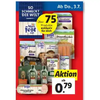 Lidl So Schmeckt Die Welt versch. Produkte Lidl Angebot