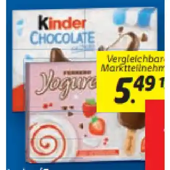 Lidl Ferrero Chocolate oder Yogurette Eis Lidl APP Preis Angebot