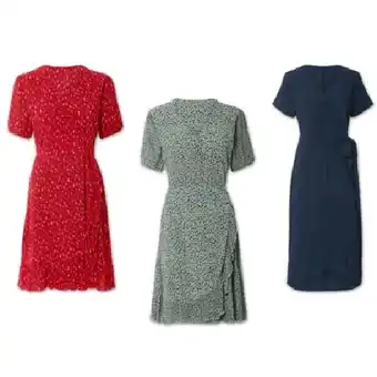 Lidl Damen Kleid In modischer Wickeloptik 36 bis 46 Lidl Angebot