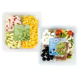 Lidl Frische Salate mit Dressing versch. Sorten Lidl APP Preis Angebot