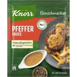 MPreis Knorr Feinschmecker Sauce verschiedene Sorten MPREIS Angebot