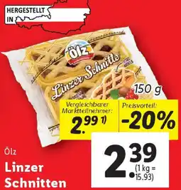 Lidl Ölz Linzer Schnitten Angebot