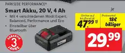 Lidl PARKSIDE PERFORMANCE Smart Akku Angebot