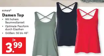 Lidl esmara Damen Top Angebot