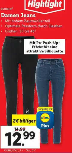 Lidl esmara Damen Jeans Angebot