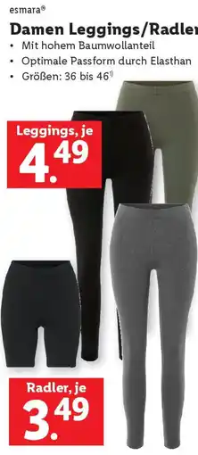 Lidl esmara Damen Leggings Angebot