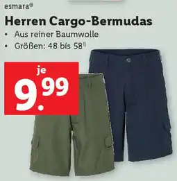 Lidl esmara Herren Cargo-Bermudas Angebot